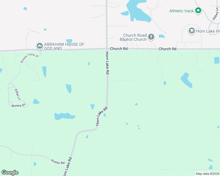 map of restaurants, bars, coffee shops, grocery stores, and more near 4620 Horn Lake Road in DeSoto County