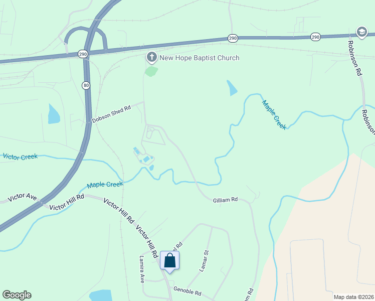 map of restaurants, bars, coffee shops, grocery stores, and more near 570 Gilliam Road in Greer