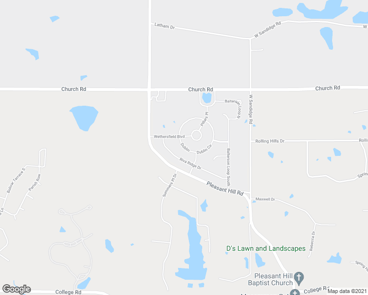 map of restaurants, bars, coffee shops, grocery stores, and more near 4678 Dublin Circle in Olive Branch