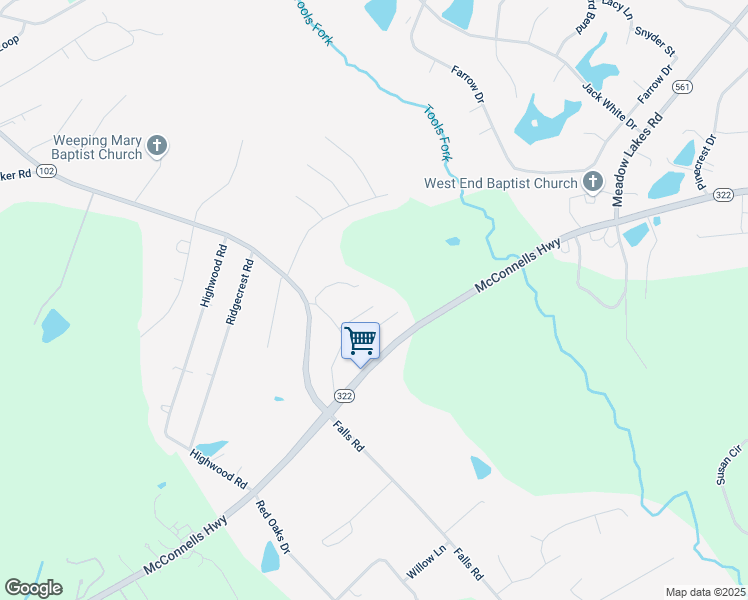 map of restaurants, bars, coffee shops, grocery stores, and more near 1875 Corwin Drive in Rock Hill
