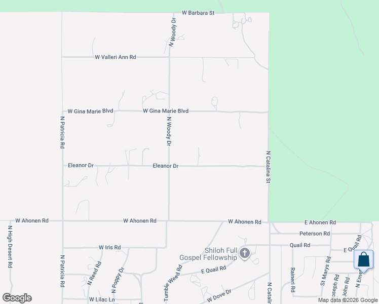 map of restaurants, bars, coffee shops, grocery stores, and more near 450 Eleanor Drive in Paulden