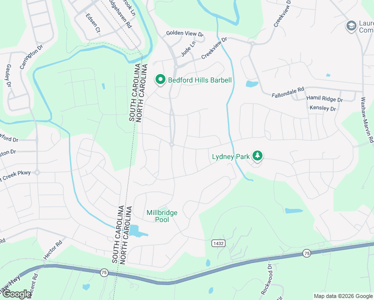 map of restaurants, bars, coffee shops, grocery stores, and more near 1000 Argentium Way in Waxhaw
