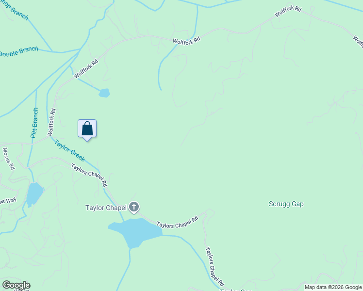map of restaurants, bars, coffee shops, grocery stores, and more near 47 Rock Hill Lane in Rabun Gap