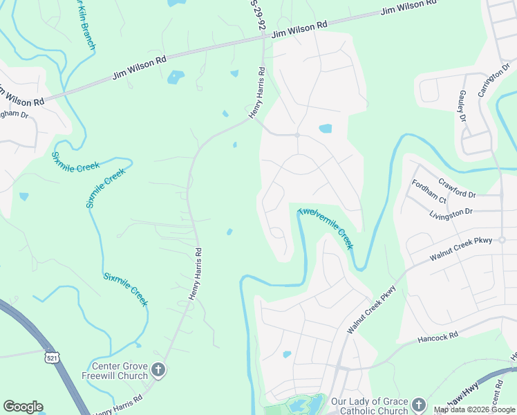 map of restaurants, bars, coffee shops, grocery stores, and more near 7212 Irongate Drive in Lancaster