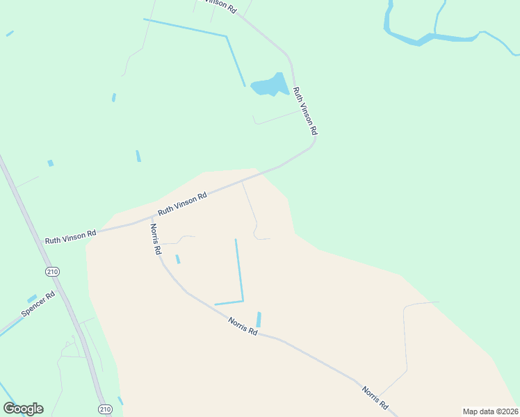 map of restaurants, bars, coffee shops, grocery stores, and more near 2555 River Bluff Road in Autryville