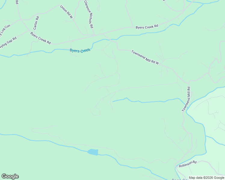 map of restaurants, bars, coffee shops, grocery stores, and more near 6127 Stone Mill Drive in Young Harris