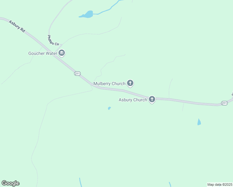 map of restaurants, bars, coffee shops, grocery stores, and more near 545 Asbury Road in Pacolet
