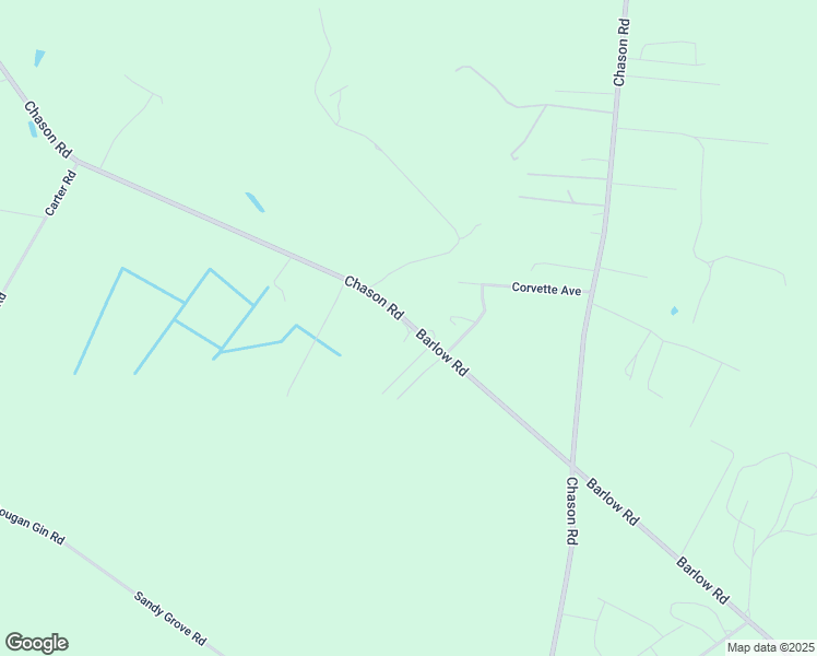map of restaurants, bars, coffee shops, grocery stores, and more near 3843 Barlow Road in Lumber Bridge