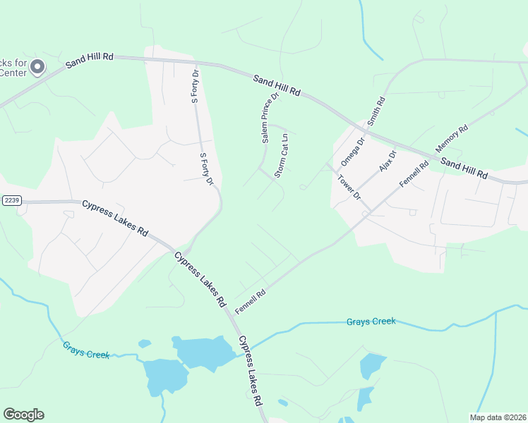 map of restaurants, bars, coffee shops, grocery stores, and more near 4617 Storm Cat Lane in Hope Mills