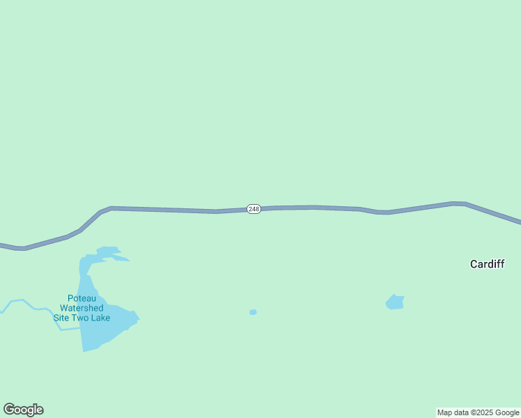map of restaurants, bars, coffee shops, grocery stores, and more near Valley Lake Road in Waldron