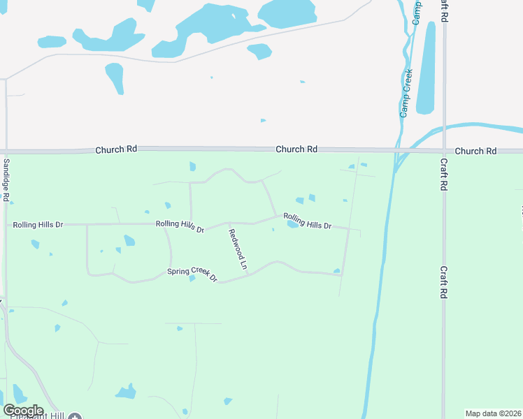 map of restaurants, bars, coffee shops, grocery stores, and more near 6400 Rolling Hills Drive in Olive Branch