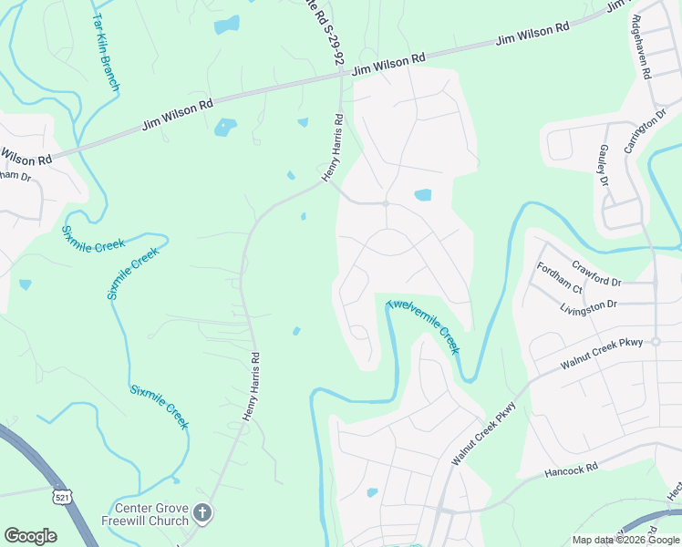 map of restaurants, bars, coffee shops, grocery stores, and more near 7212 Irongate Drive in Lancaster