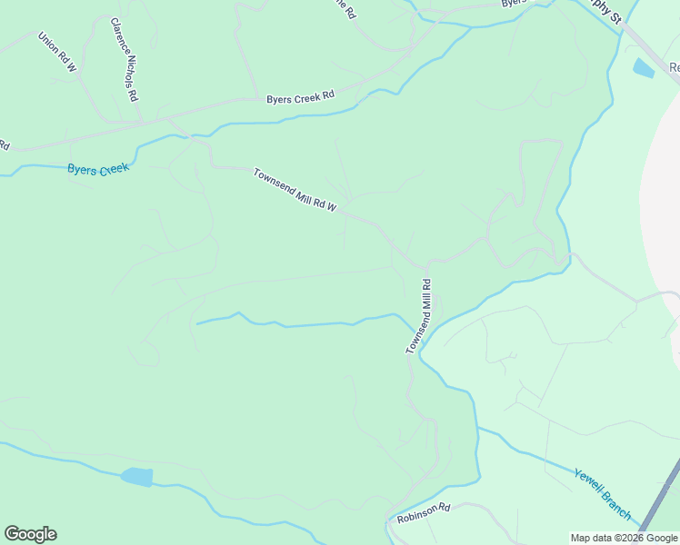 map of restaurants, bars, coffee shops, grocery stores, and more near Stone Mill Drive in Young Harris