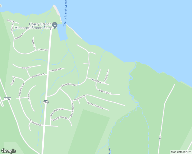 map of restaurants, bars, coffee shops, grocery stores, and more near 103 McCabe Court in Havelock