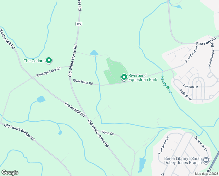 map of restaurants, bars, coffee shops, grocery stores, and more near 158 River Bend Road in Greenville