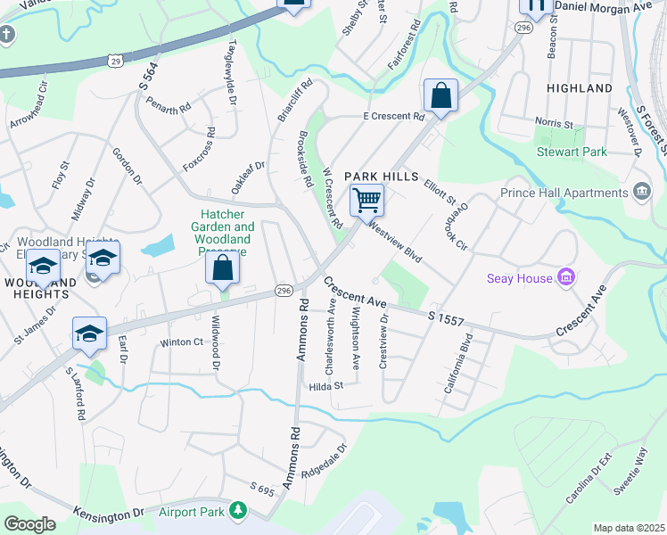 map of restaurants, bars, coffee shops, grocery stores, and more near 771 John B White Sr Boulevard in Spartanburg
