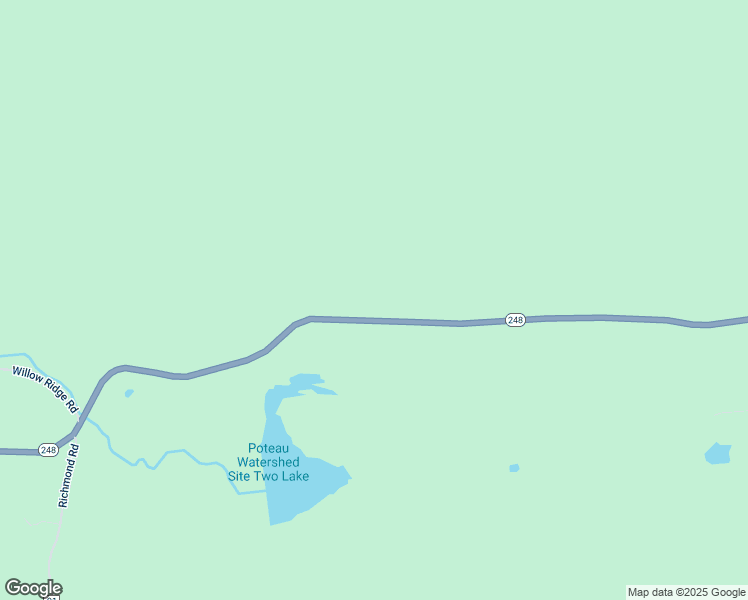 map of restaurants, bars, coffee shops, grocery stores, and more near Valley Lake Road in Waldron