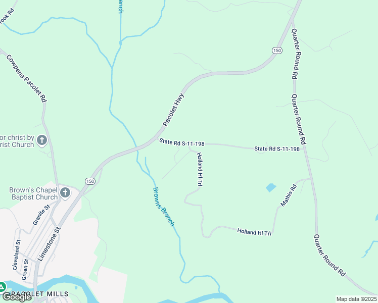 map of restaurants, bars, coffee shops, grocery stores, and more near 236 State Road S-11-198 in Pacolet