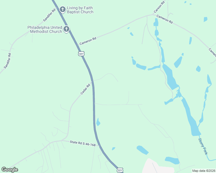 map of restaurants, bars, coffee shops, grocery stores, and more near 249 Brown Neal Road in York