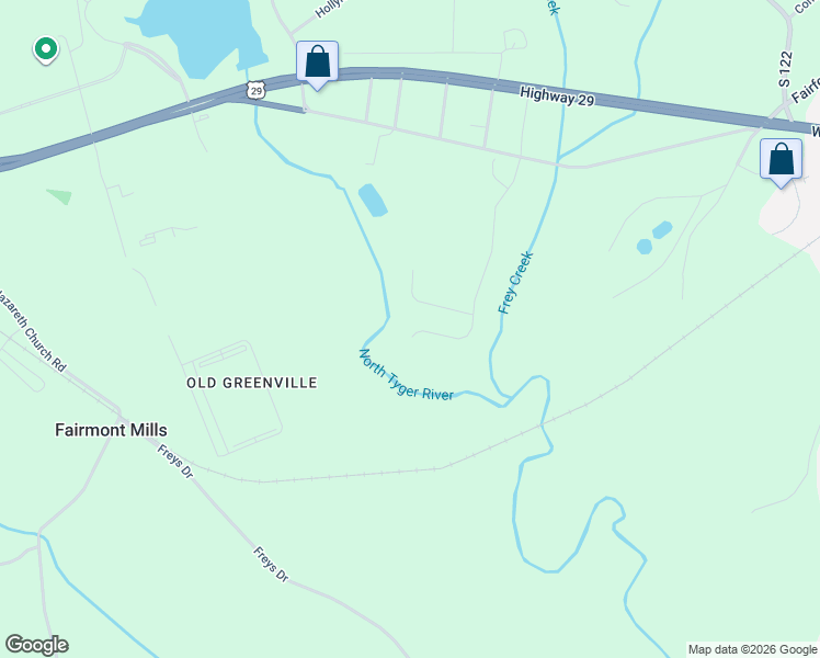 map of restaurants, bars, coffee shops, grocery stores, and more near in Spartanburg