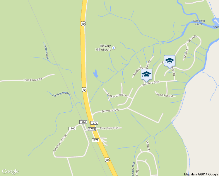 map of restaurants, bars, coffee shops, grocery stores, and more near 122 Tucker Creek Lane in Havelock