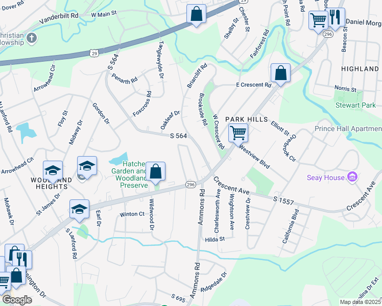 map of restaurants, bars, coffee shops, grocery stores, and more near 118 Tyler Court in Spartanburg