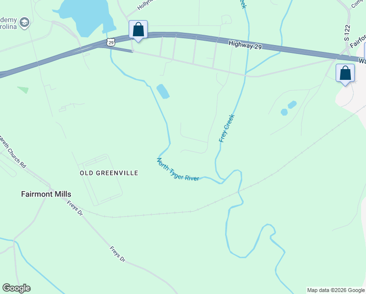 map of restaurants, bars, coffee shops, grocery stores, and more near in Spartanburg