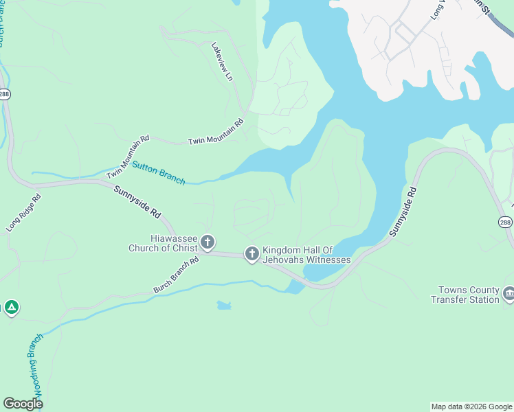map of restaurants, bars, coffee shops, grocery stores, and more near 426 Morgan Drive in Hiawassee