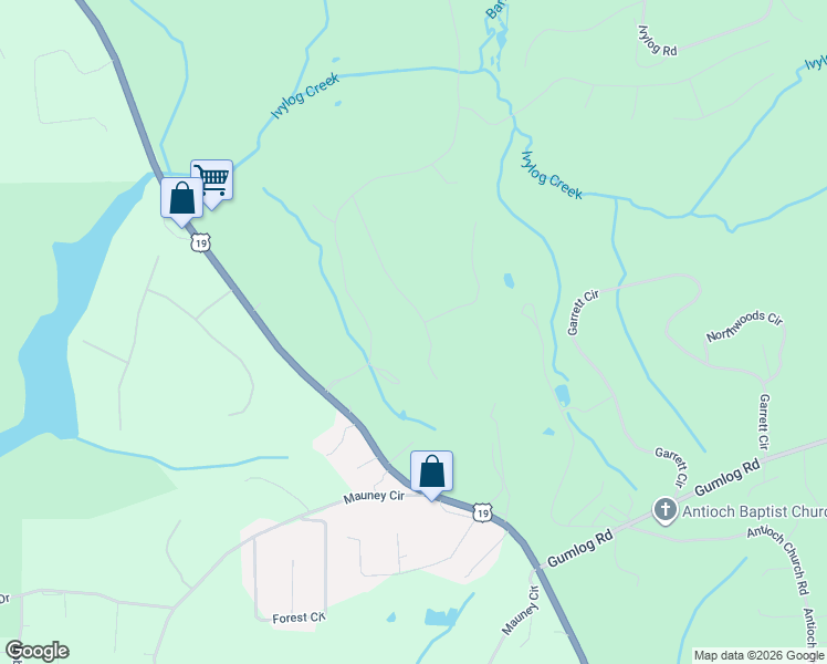 map of restaurants, bars, coffee shops, grocery stores, and more near in Ivylog