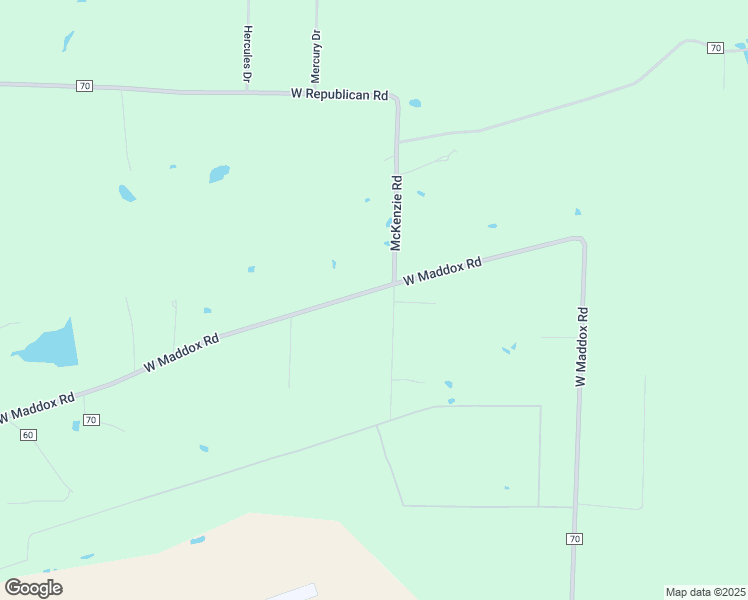 map of restaurants, bars, coffee shops, grocery stores, and more near 1618 West Maddox Road in Jacksonville