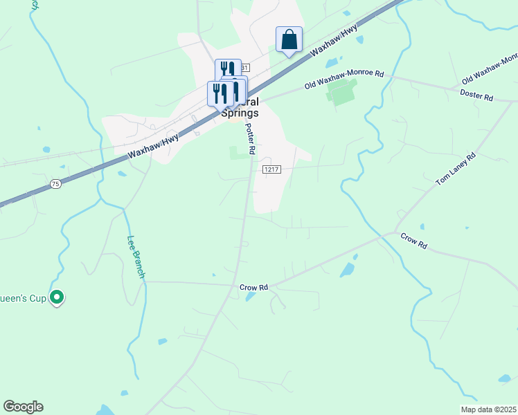 map of restaurants, bars, coffee shops, grocery stores, and more near 4722 Crestwood Drive in Monroe
