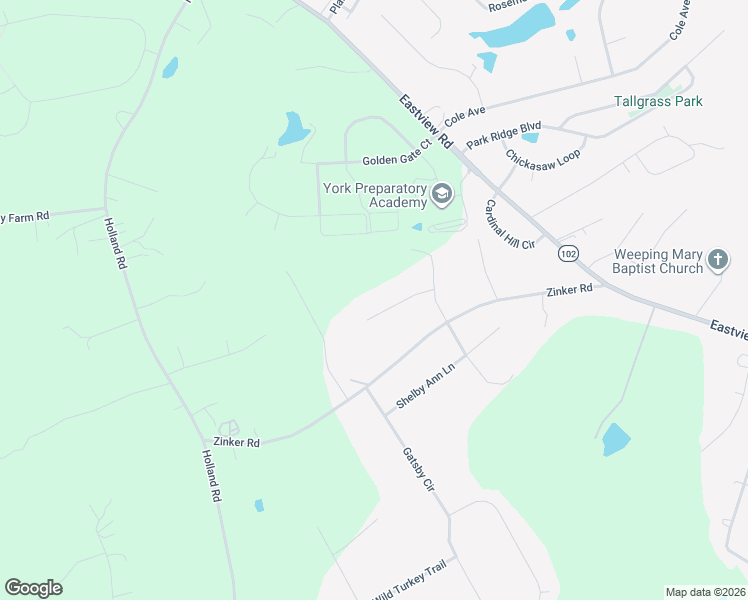 map of restaurants, bars, coffee shops, grocery stores, and more near 2318 Joseph Court in Rock Hill