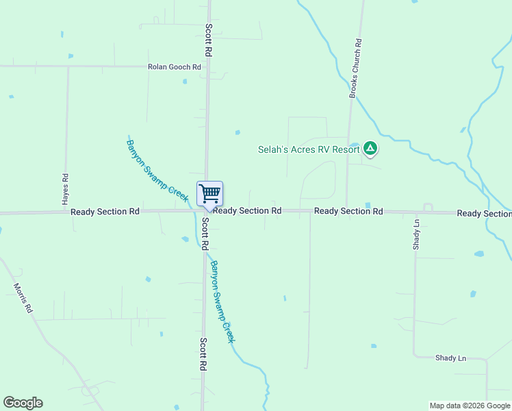 map of restaurants, bars, coffee shops, grocery stores, and more near 1531 Ready Section Road in Hazel Green