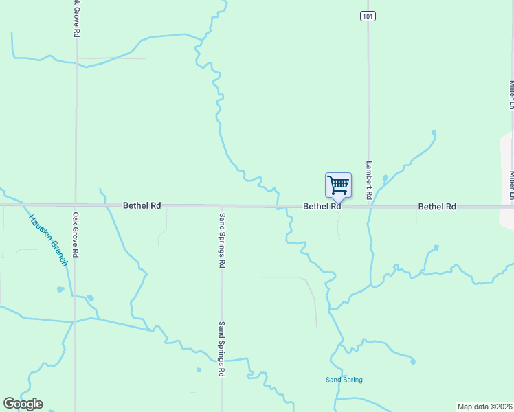map of restaurants, bars, coffee shops, grocery stores, and more near 26643 Bethel Road in Elkmont