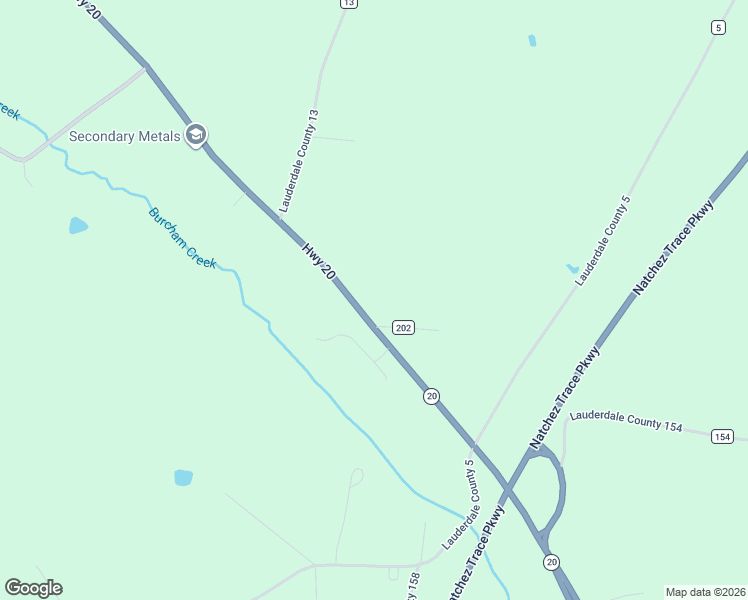 map of restaurants, bars, coffee shops, grocery stores, and more near 15050 Alabama 20 in Florence