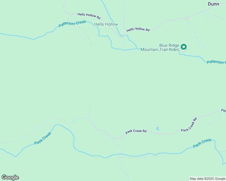map of restaurants, bars, coffee shops, grocery stores, and more near 1896 Pack Creek Road in Blue Ridge