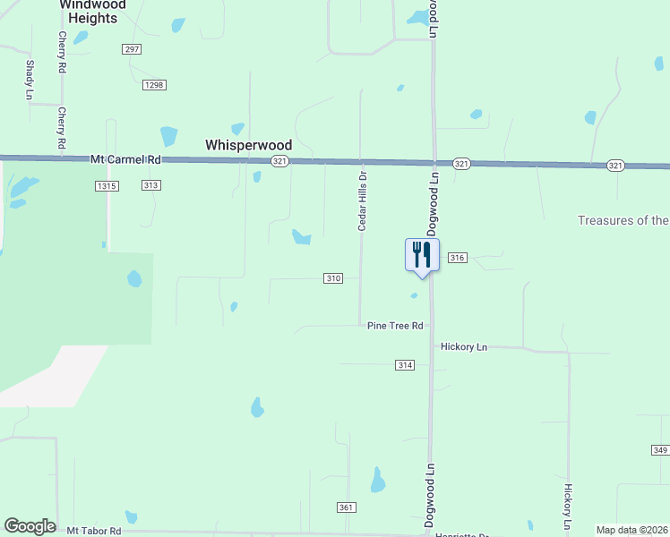 map of restaurants, bars, coffee shops, grocery stores, and more near 13 Cedar Hills Drive in Cabot
