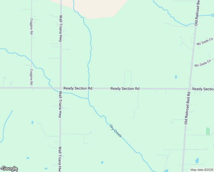 map of restaurants, bars, coffee shops, grocery stores, and more near 3167 Ready Section Road in Toney