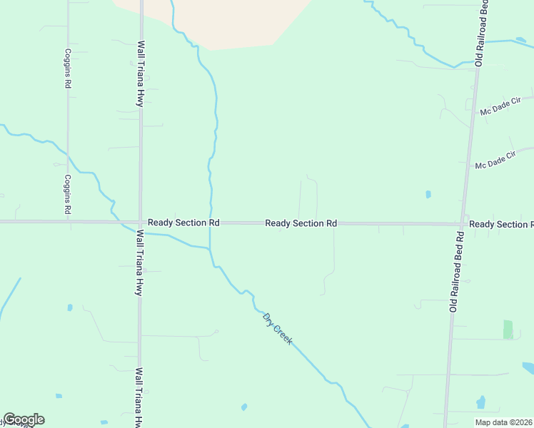 map of restaurants, bars, coffee shops, grocery stores, and more near 3167 Ready Section Road in Toney