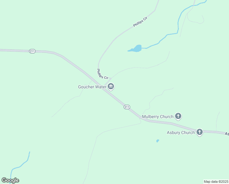 map of restaurants, bars, coffee shops, grocery stores, and more near 571 Asbury Road in Pacolet