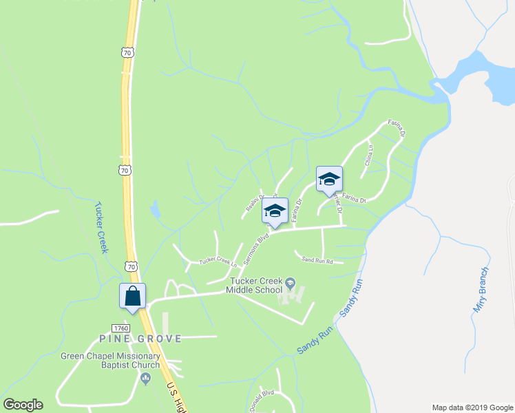 map of restaurants, bars, coffee shops, grocery stores, and more near 109 Realini Drive in Havelock