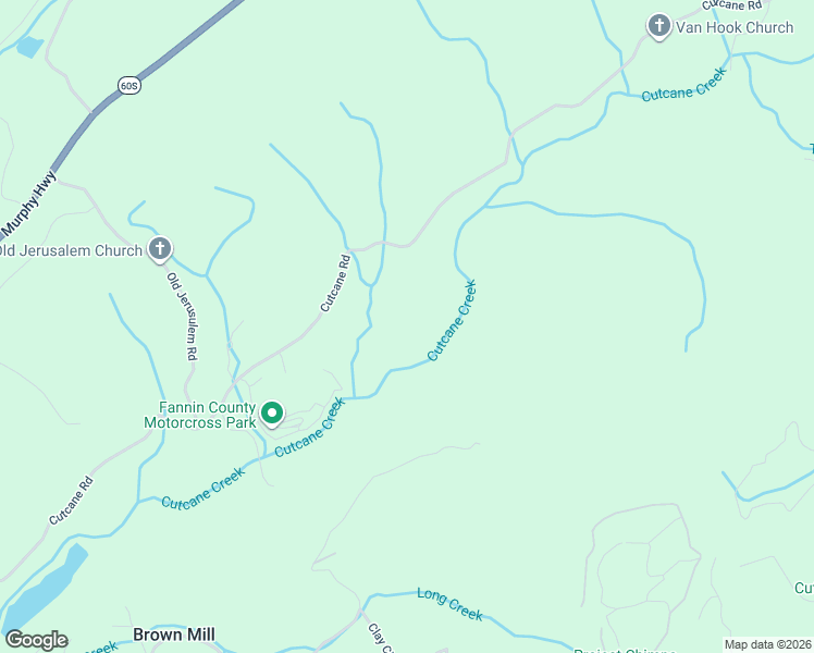 map of restaurants, bars, coffee shops, grocery stores, and more near 2749 Cutcane Road in Mineral Bluff