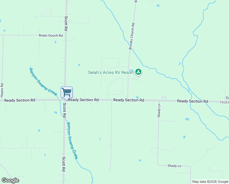 map of restaurants, bars, coffee shops, grocery stores, and more near 1517 Ready Section Road in Hazel Green