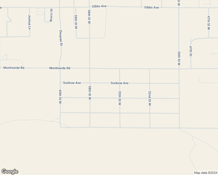 map of restaurants, bars, coffee shops, grocery stores, and more near Sunbow Avenue in Kern County