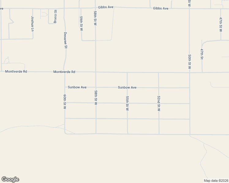map of restaurants, bars, coffee shops, grocery stores, and more near 5600 Sunbow Avenue in Mojave