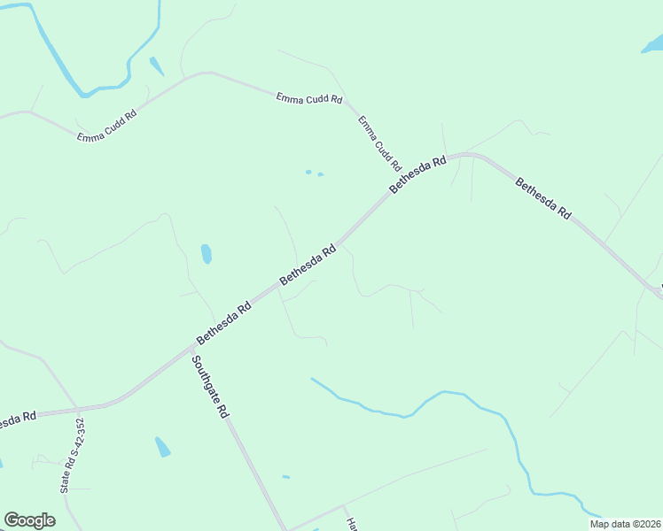 map of restaurants, bars, coffee shops, grocery stores, and more near 736 Bethesda Road in Spartanburg