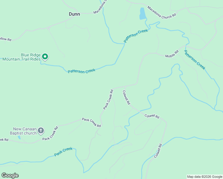 map of restaurants, bars, coffee shops, grocery stores, and more near 7460 Pack Creek Road in Blue Ridge