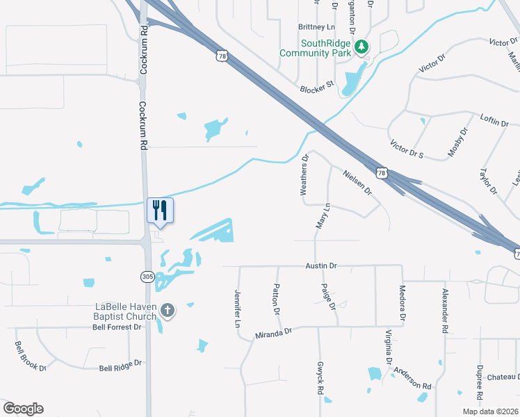 map of restaurants, bars, coffee shops, grocery stores, and more near 5145 Weathers Drive in Olive Branch