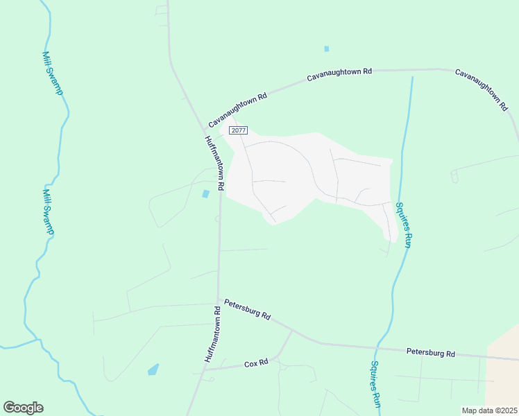 map of restaurants, bars, coffee shops, grocery stores, and more near 134 Killis Boulevard in Richlands