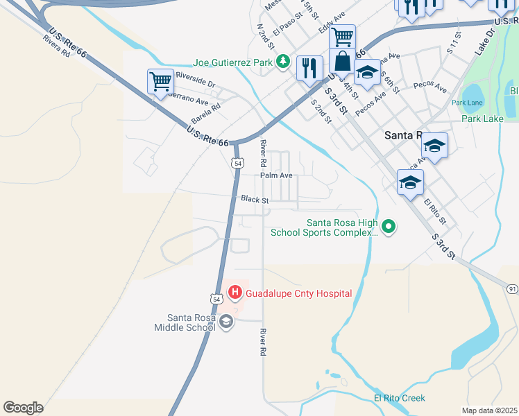 map of restaurants, bars, coffee shops, grocery stores, and more near 409 River Road in Santa Rosa